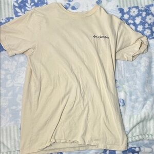 Columbia Kids Beige Short Sleeve Tee